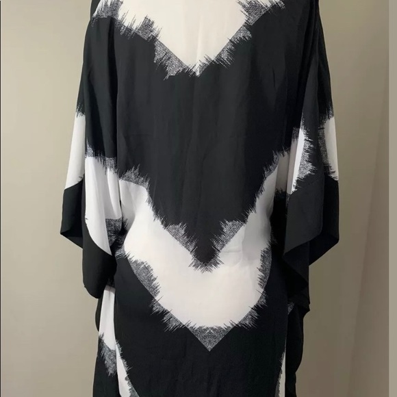 Missimo Womens Small Kimono Fully Sheer Cover Up - Picture 2 of 4